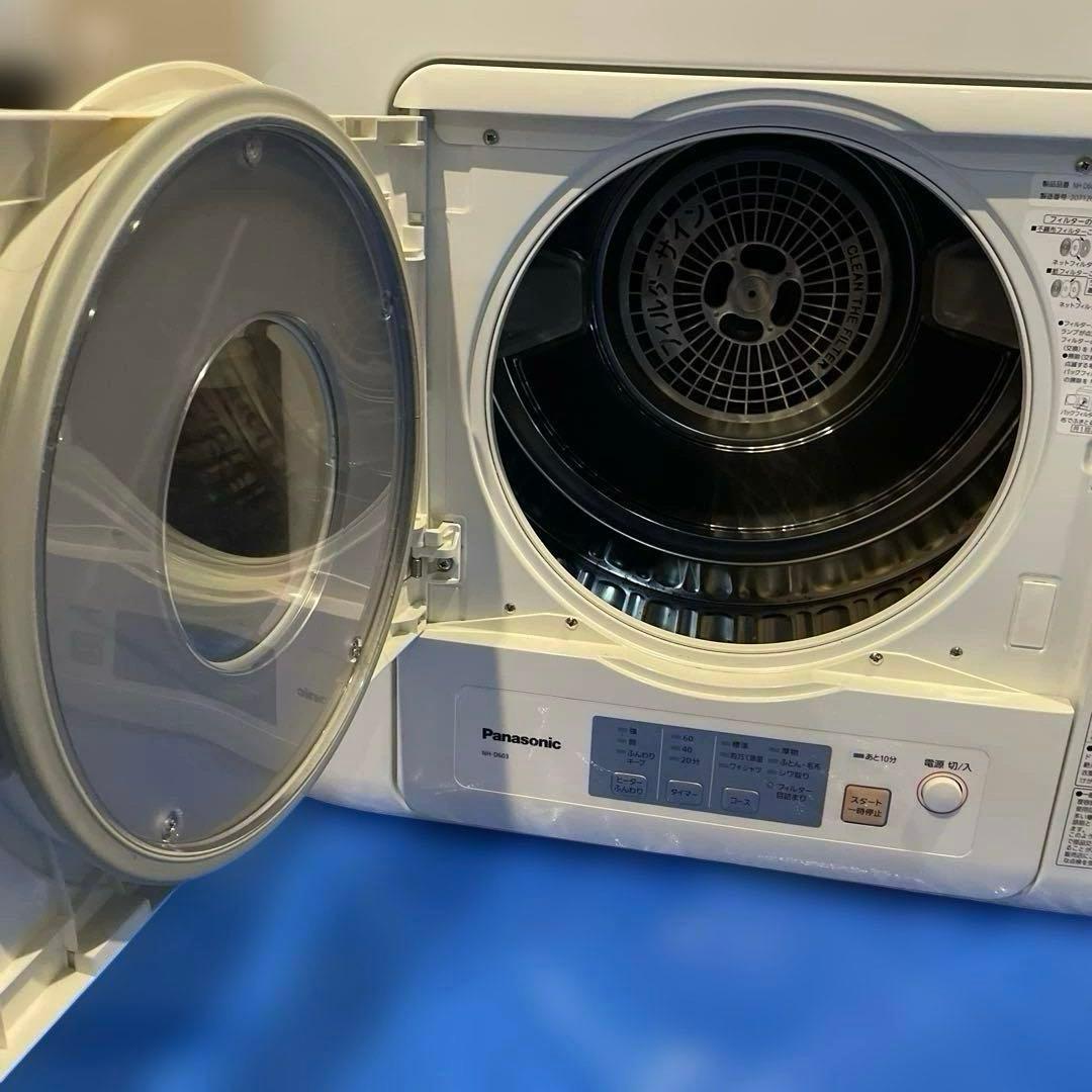 Panasonic 6kg 電気衣類乾燥機 NH-D603-W 2020年製
