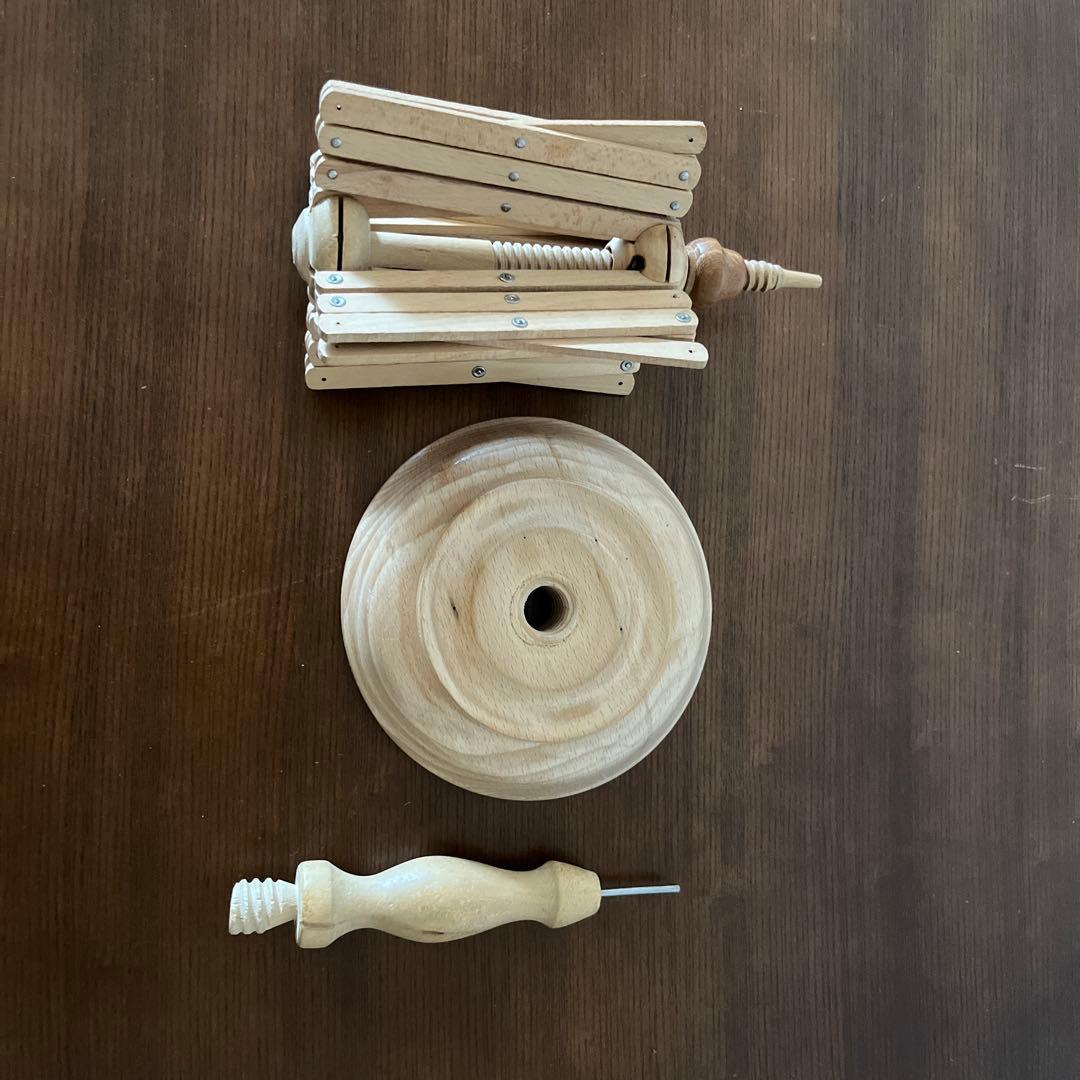 木製かせくり機　ヨーロッパビンテージ