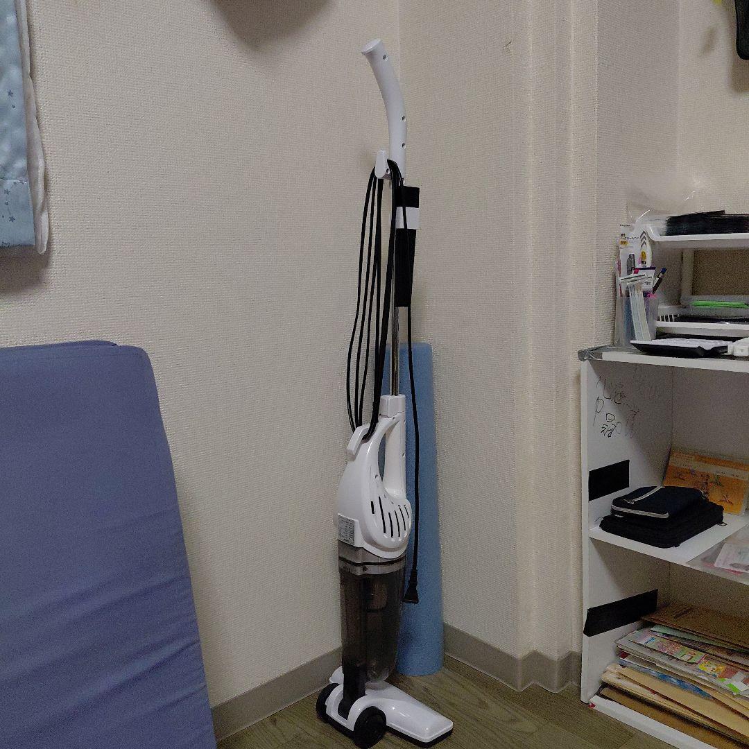 ホワイトキャニスター掃除機本体