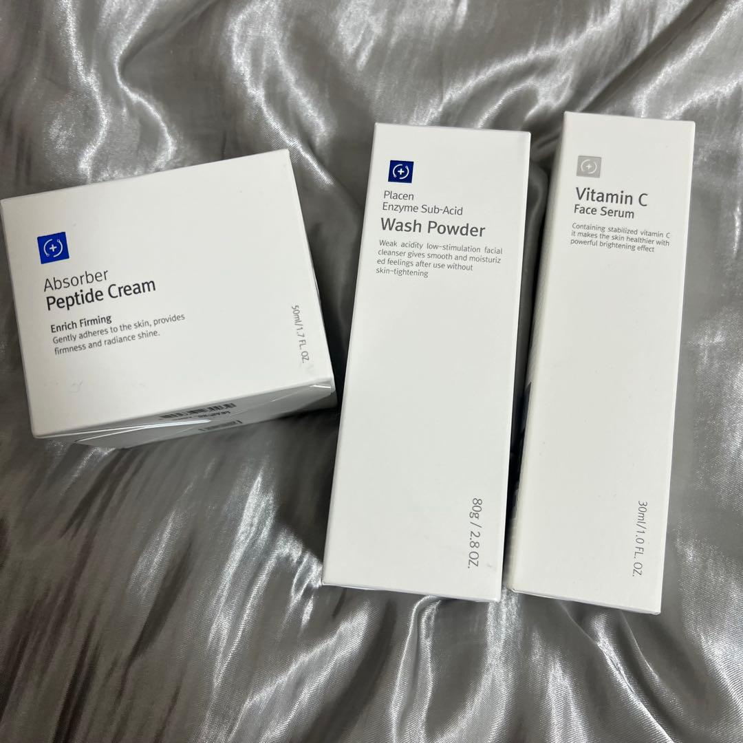 ルネセル Rene-Cell スキンケア 3点セット クリーム 洗顔 セラム