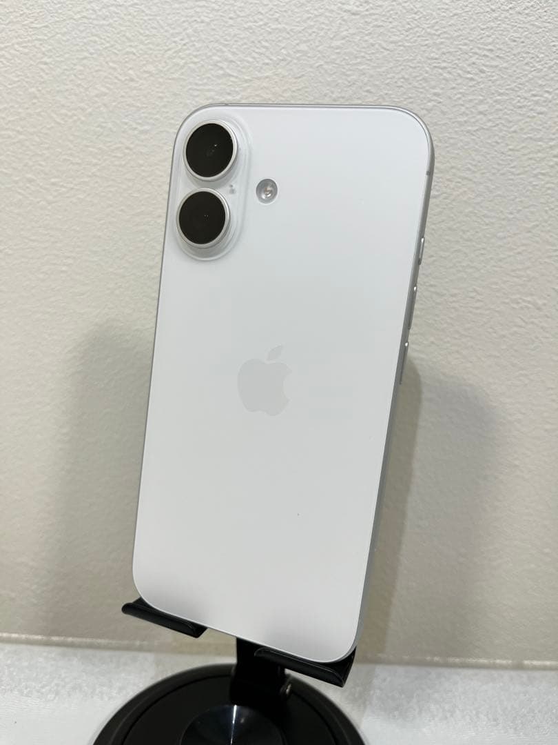 極美品 iPhone16 256GB ホワイト SIMフリー 残債無し