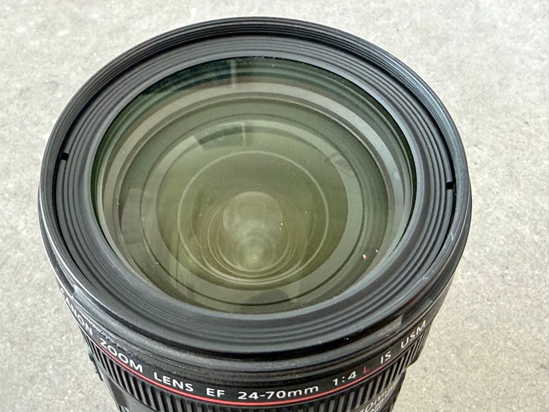 【美品】Canon EF24-70mm F4L IS USM マクロ機能付完動品