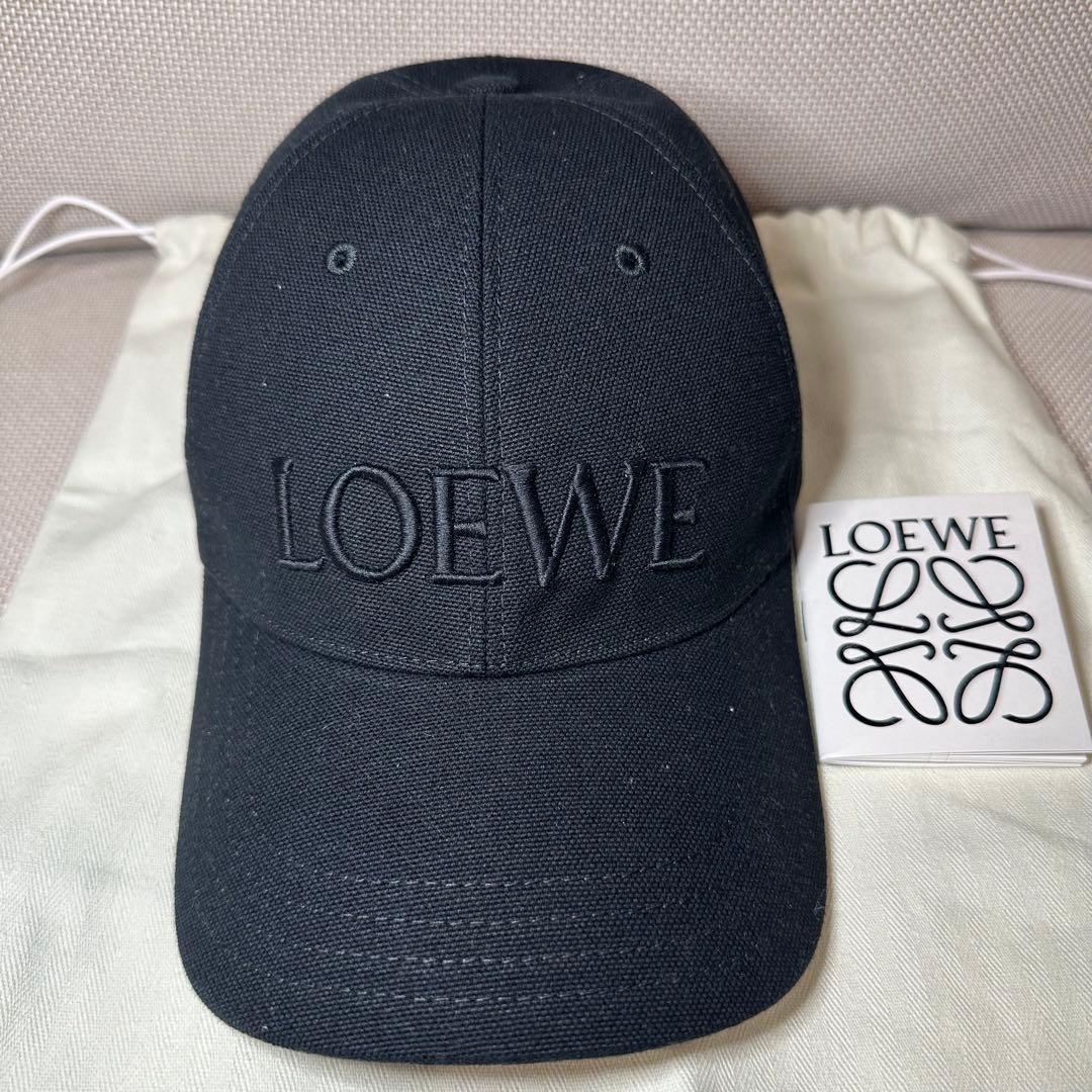 【正規品】LOEWE キャップ ブラック サイズフリー