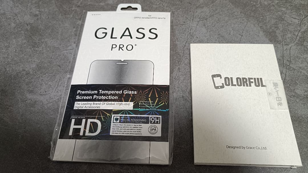 即納 SIMフリー OPPO Reno 7a ドリームブルー 美品 フィルム特典