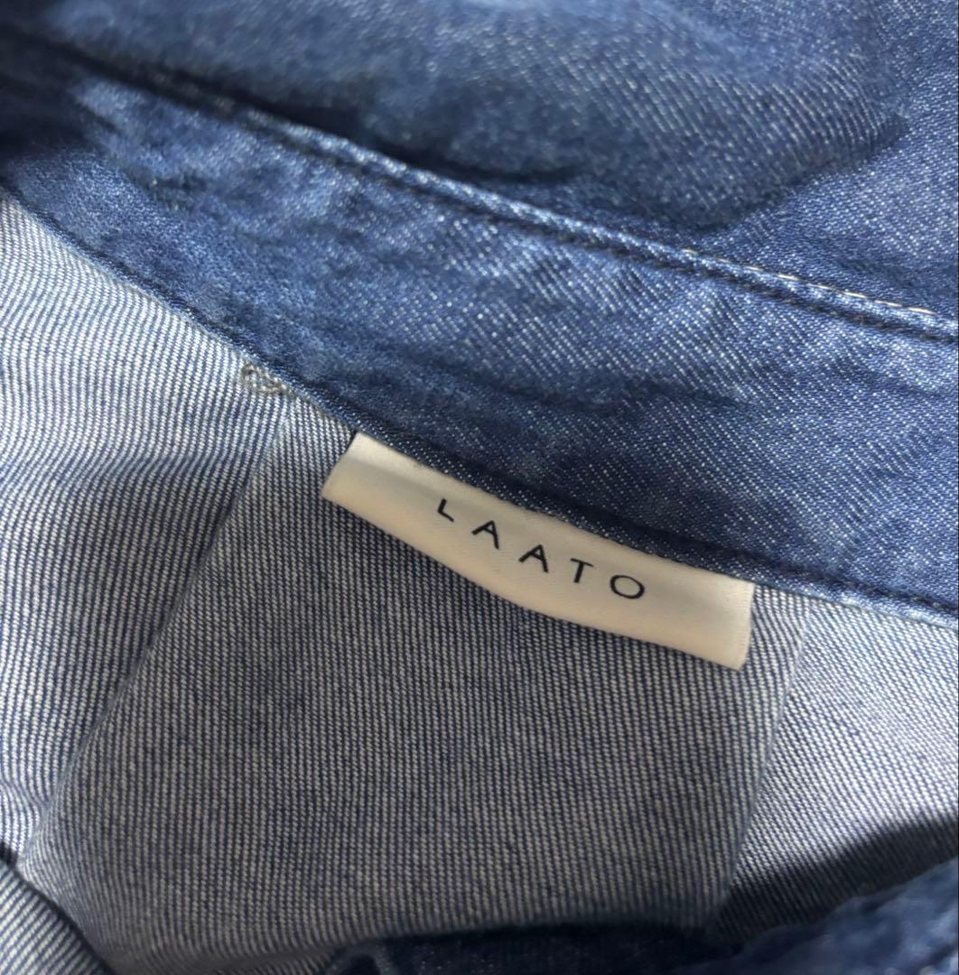 LAATO denim blouse ラート デニム シャツ アーバンリサーチ