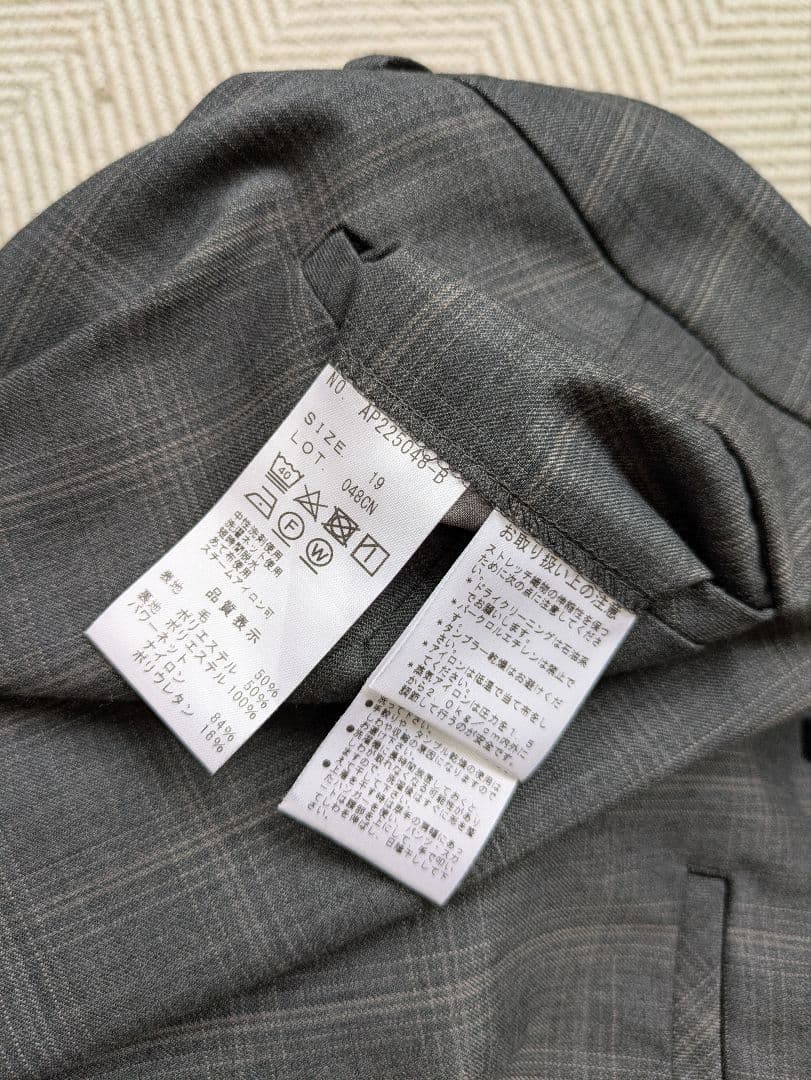 大きいサイズ ANCHOR WOMAN 21号&19号パンツスーツセットアップ