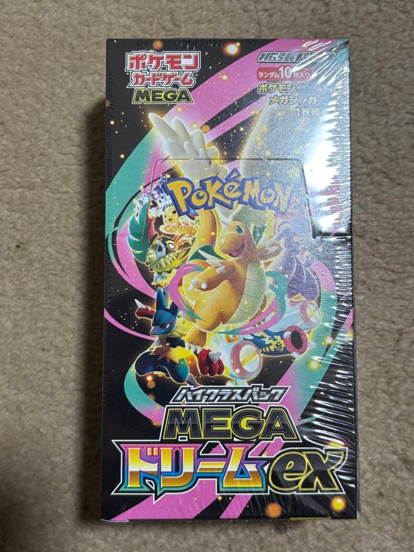 ポケモンカードゲーム MEGA ドリームex 未開封 シュリンク付