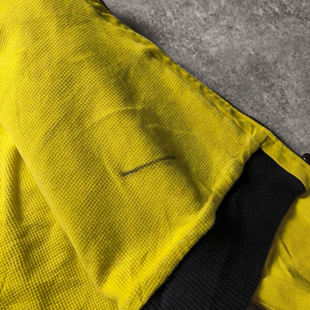 VLONEヴィーロンダック地アクティブジャケットグランジイエロー短丈フーディー