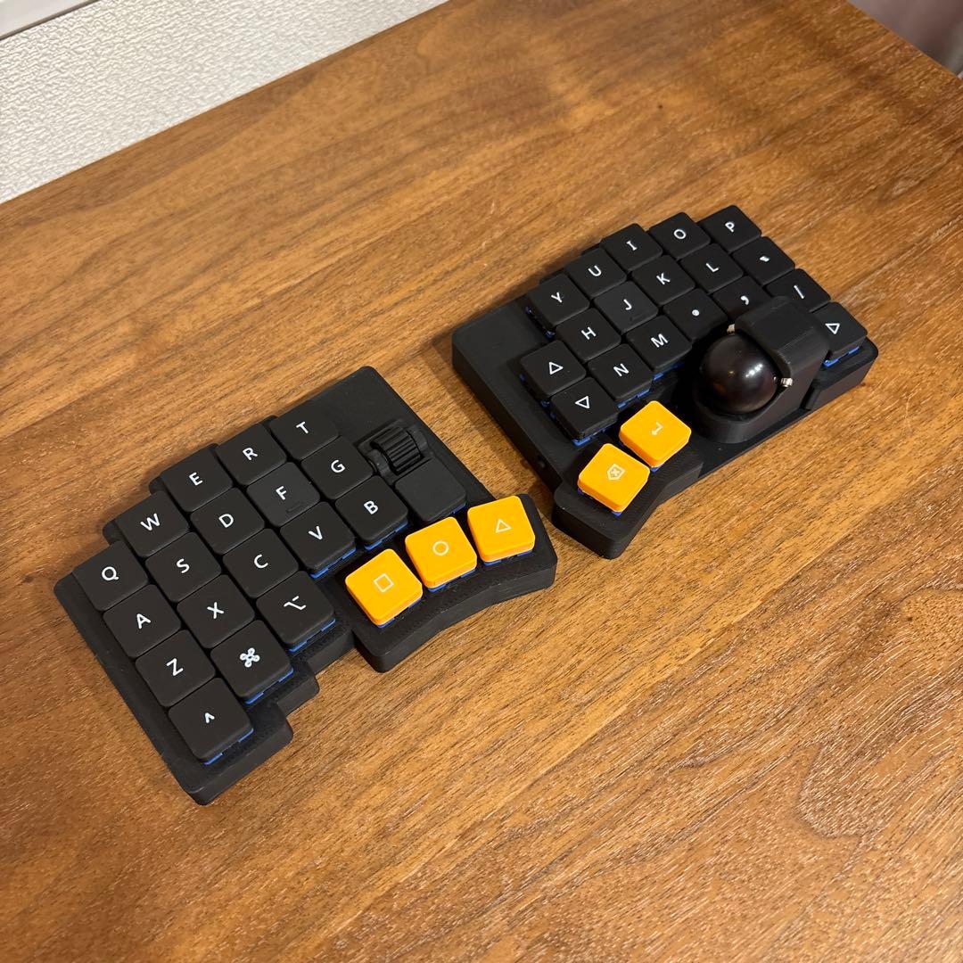 microBall 17mm狭ピッチ 無線トラックボール