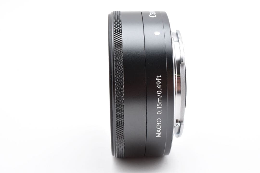 【極美品】 キヤノン Canon EF-M 22mm F2 STM ブラック