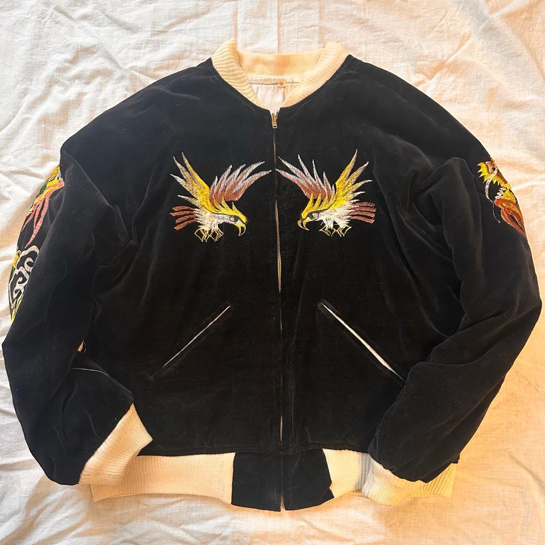 アメリカ大好き vintage 別珍 スーベニアジャケット 50s