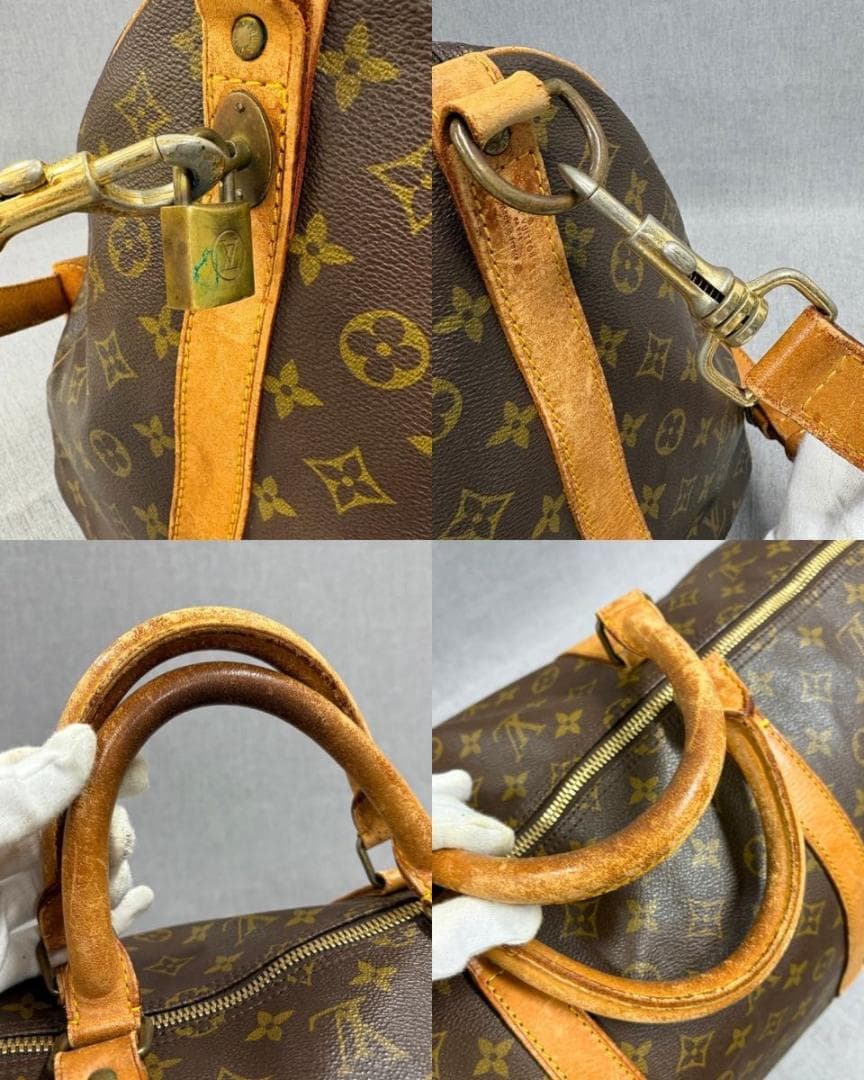 LOUIS VUITTON ルイヴィトン キーポルバンドリエール60 ボストン