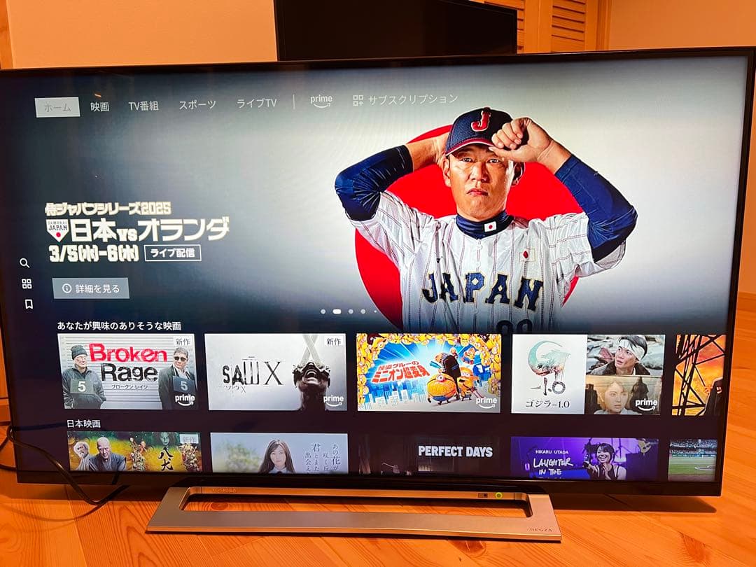 東芝　TOSHIBAレグザ 43M520X 2019年製