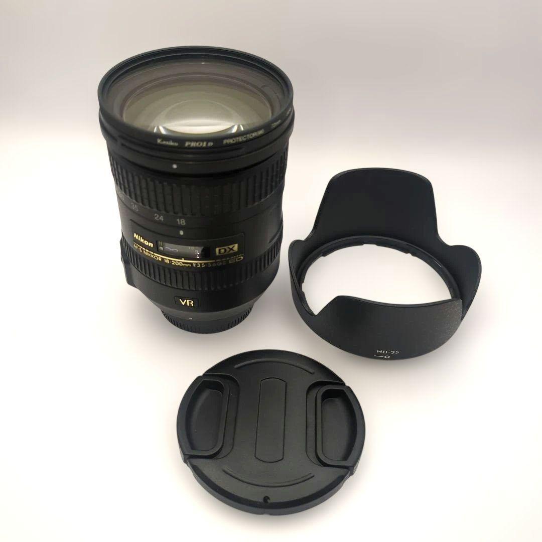 Nikon 18-200mm f/3.5-5.6G ED VRII ズームレンズ