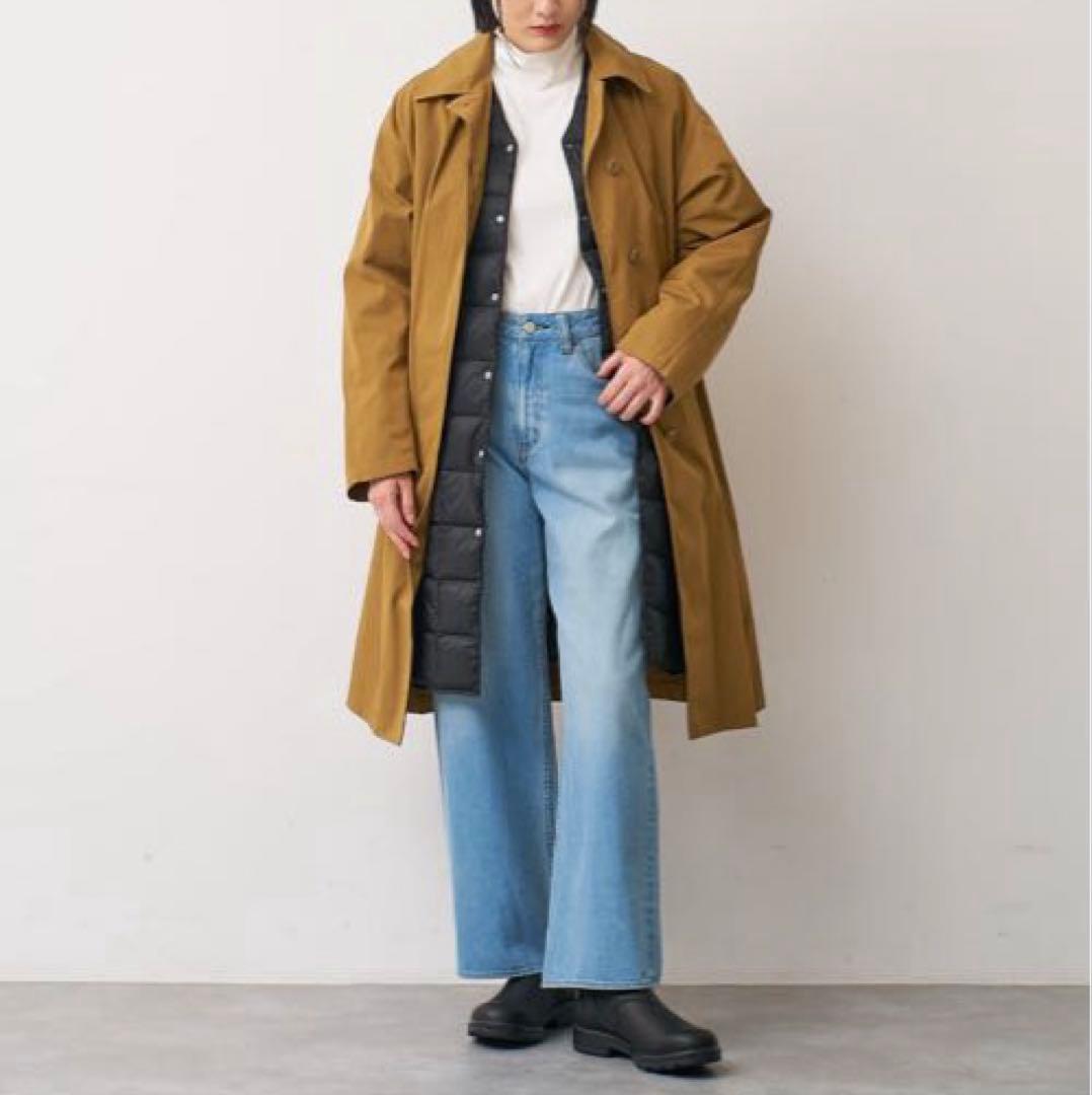 コレックス 別注 TAION インナーダウン付 バルカラーコート ロング丈 限定