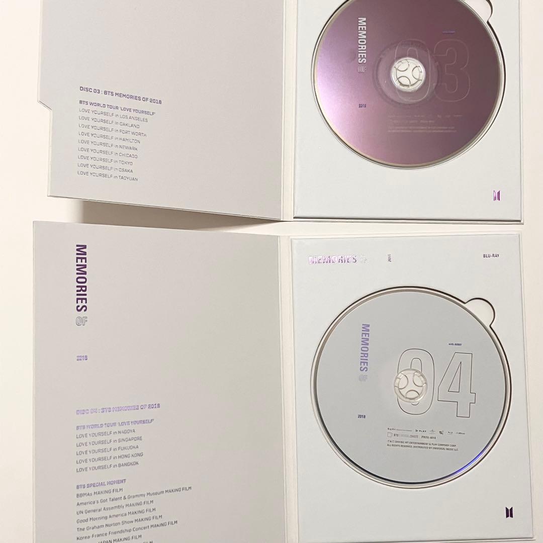 BTS MEMORIES OF 2018 Blu-ray ユンギ 日本語字幕入