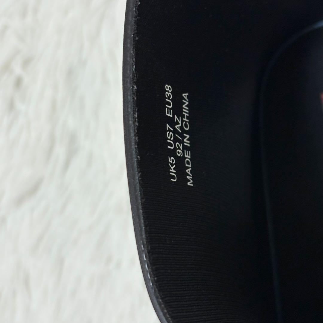 ハンター　レインシューズ　ショート　ブーツ　レディース　UK5 24㎝　長靴　黒