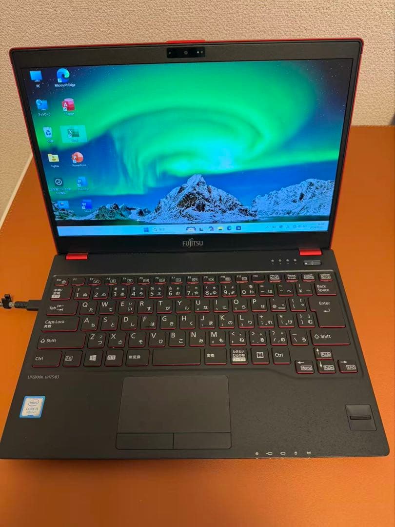 その他ノートPC本体 Fujitsu UH75 B/3 i5-8250u 8G-256G 06