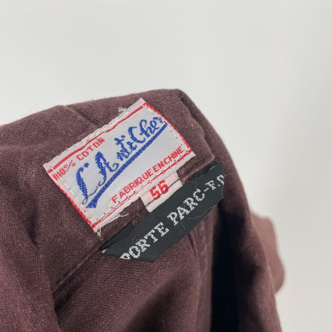 フレンチチャイナ　セットアップ　56　ブラウン