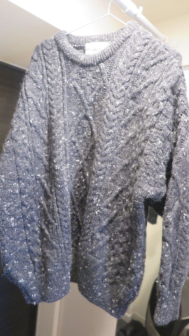 アランニット フィッシャーマンニット アイルランド製