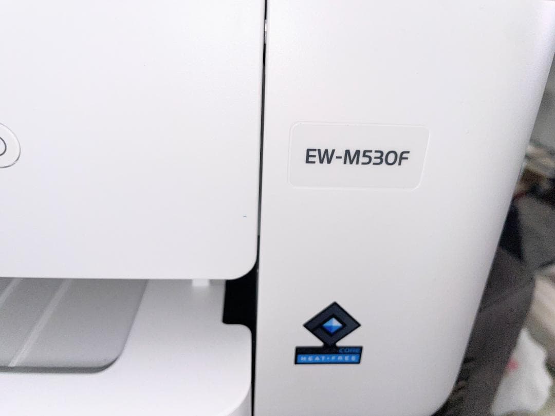 EPSON インクジェットプリンターEW-M530F 中古美品 純正インク付き