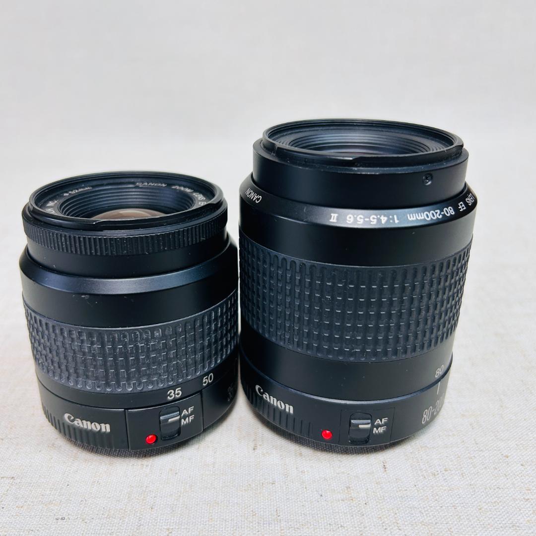 Canon EF 35-80mm 80-200mm ズームレンズ 2種セット