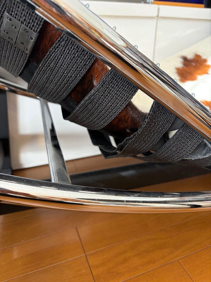 ルコルビュジエ LC4 シェーズロング ラウンジチェア ポニー柄リプロダクト品