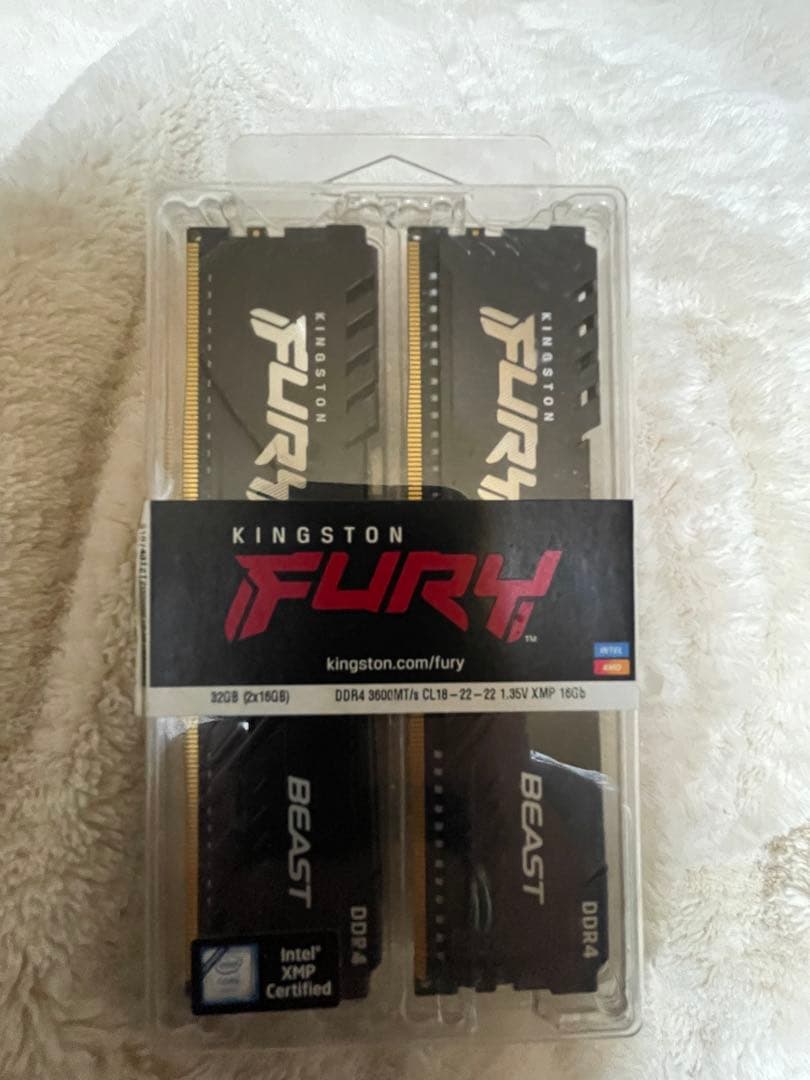 KINGSTON FURY 《BEAST 》 32GB（16GB×２枚）