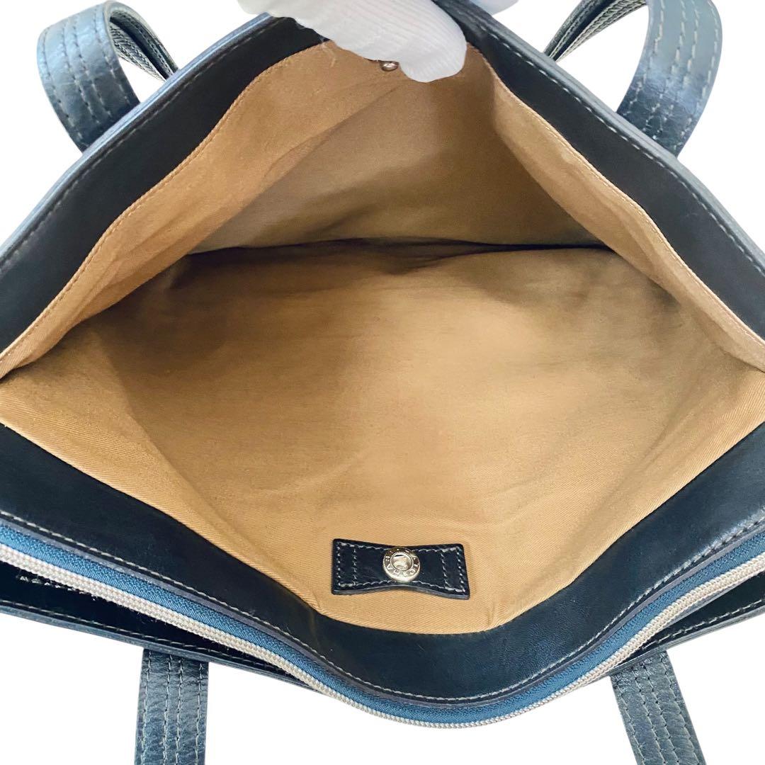 HERGOPOCH エルゴポック【美品】3室構造 レザー トートバッグ