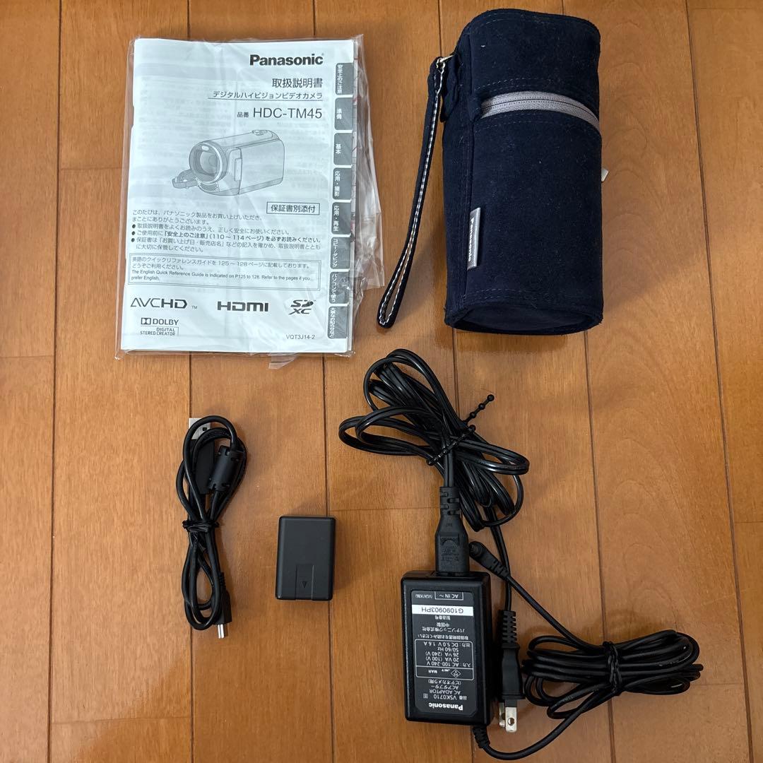 Panasonic ビデオカメラ　HDC-TM45 ホワイト