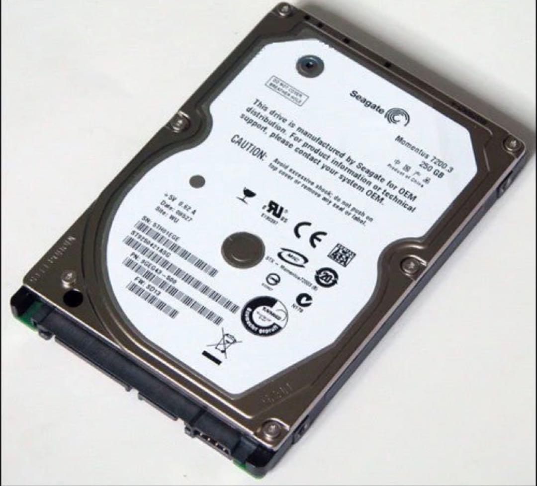 SeagateMomentus7200.3シリーズのノートパソコン向け（HDD）