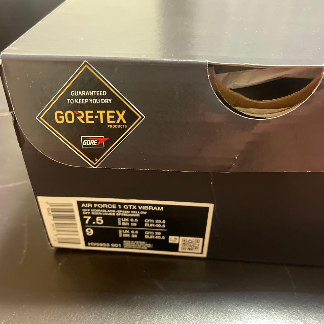 NIKE エア フォース 1 GORE-TEX Vibram GTX