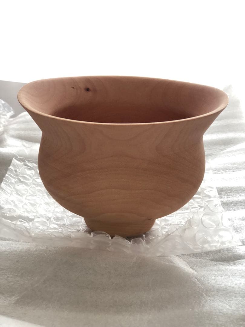 【新品未使用】イイダウッドターニング　お椀　2点