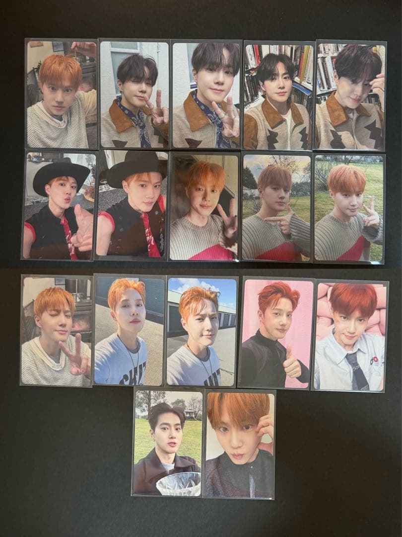 EXO suho スホ トレカ qq music 中華　17枚セット