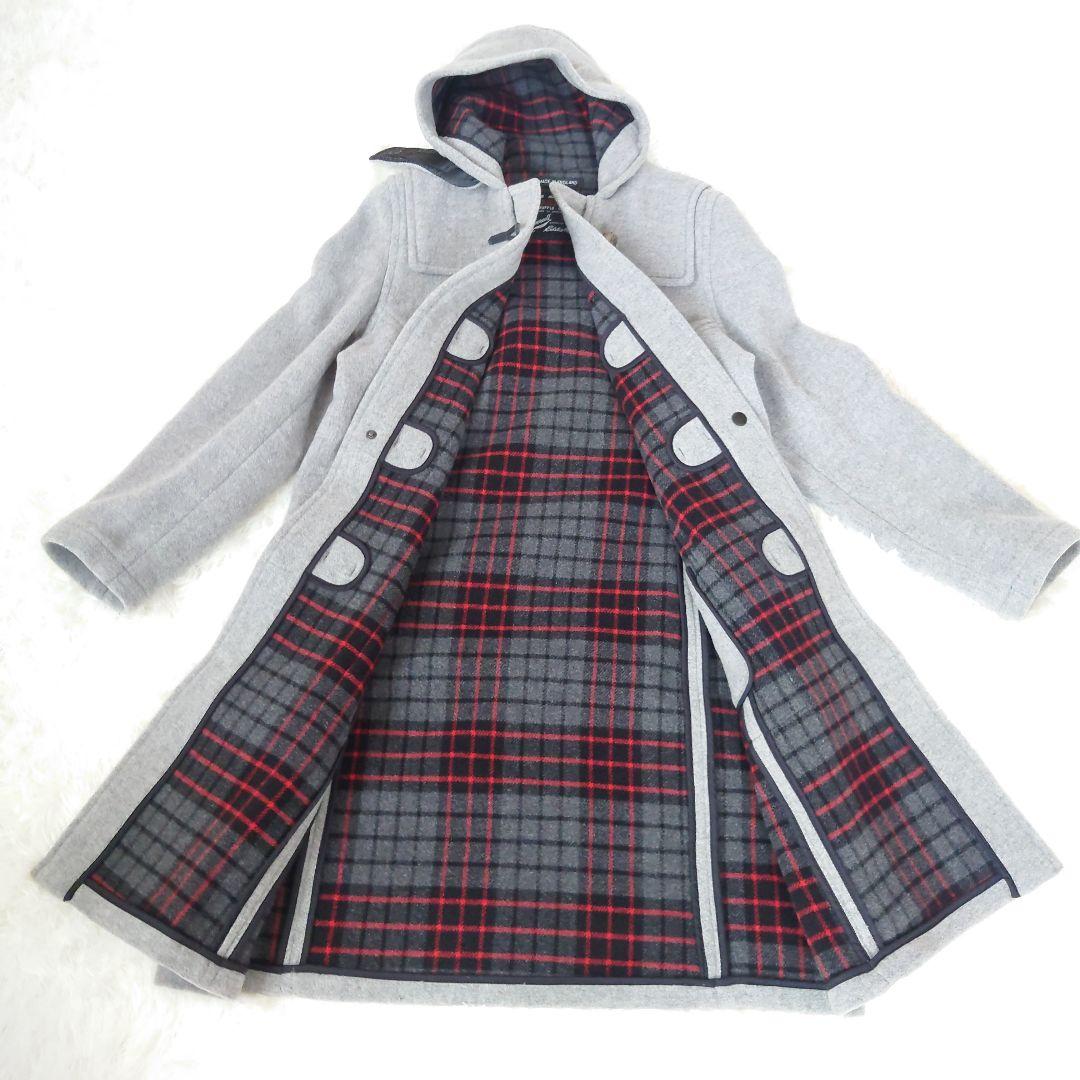 Gloverall コラボ Eddie Bauer ダッフルコート L シルバー