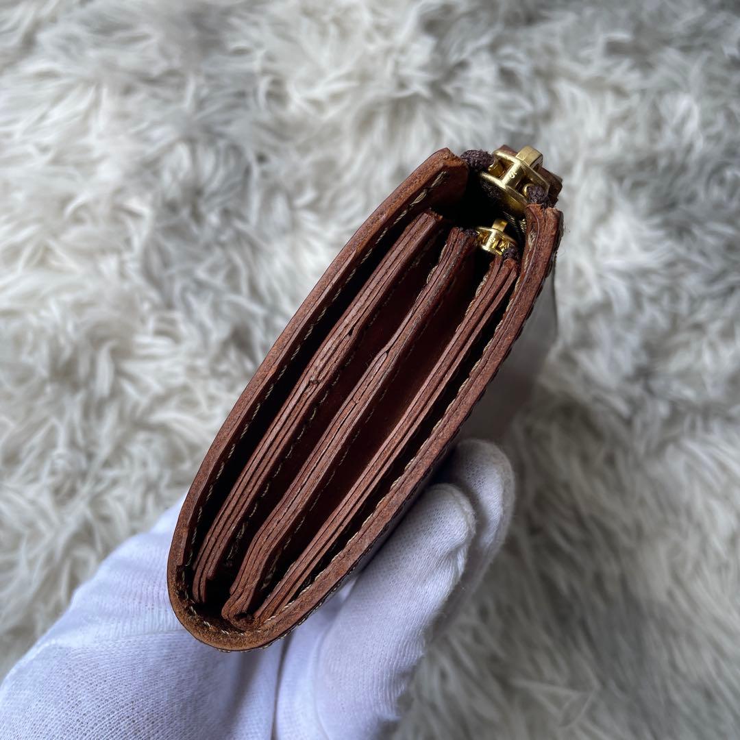 【極美品】オルガン Lジップ 長財布