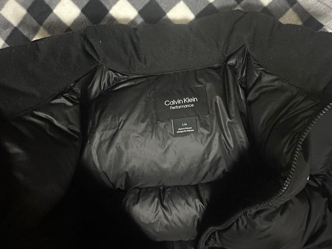   ブラック ダウンジャケット Lサイズ