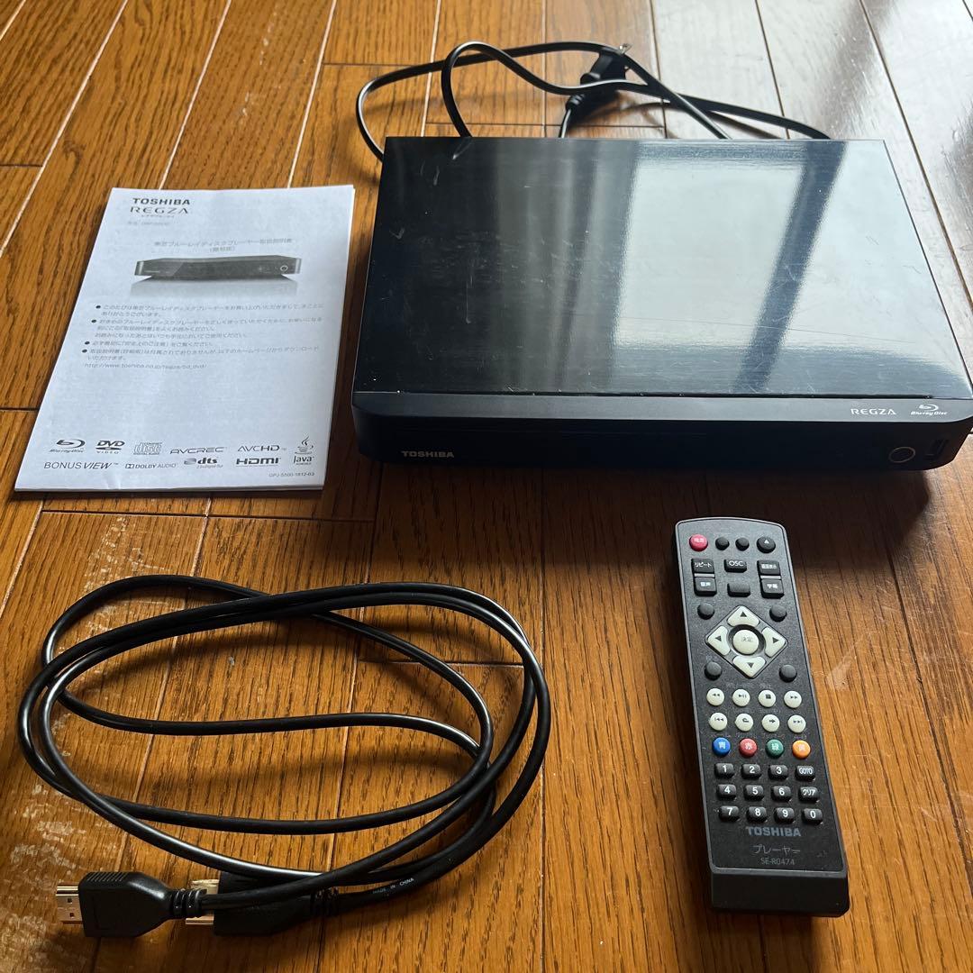 TOSHIBA REGZA ブルーレイディスク プレーヤー DBP-S500