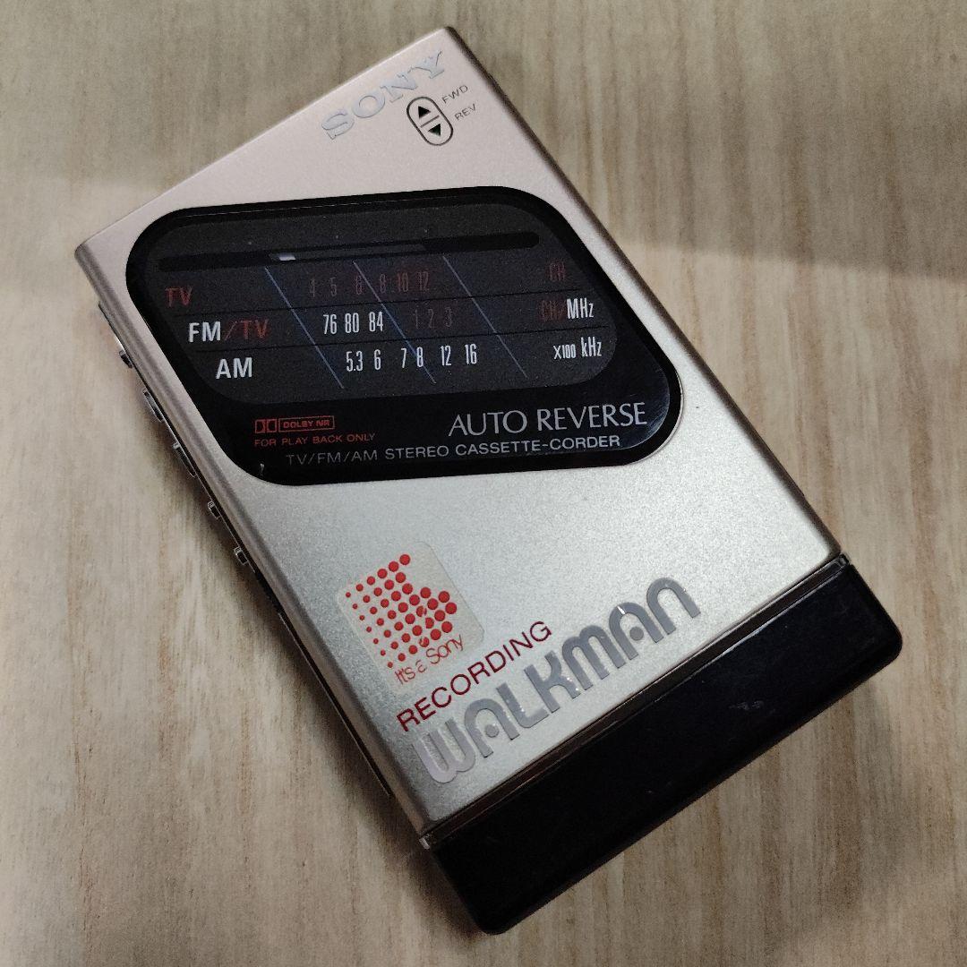 SONY WM-F203 オートリバースカセットプレーヤー 美品 ジャンク品