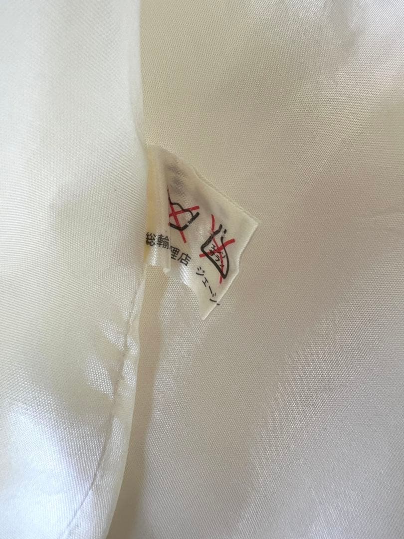 90s CELINE フーデッドコート ホワイト ヴィンテージ