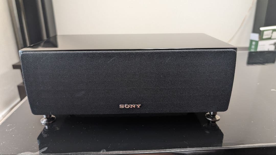 美品 Denon SC-C37 センタースピーカー インシュレーター付 ロゴ変更