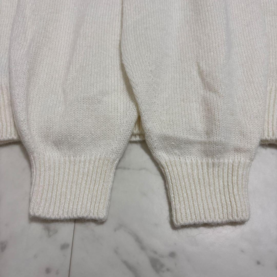 【美品】SNIDEL レーストリミングオフショルプルオーバー ニット リボン