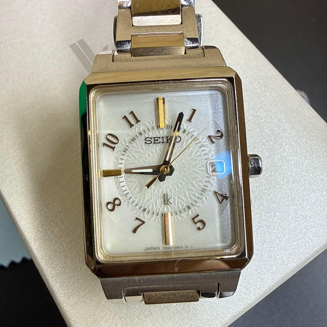 腕時計 SEIKO セイコー ルキア 1B32 電波ソーラー SSVW194