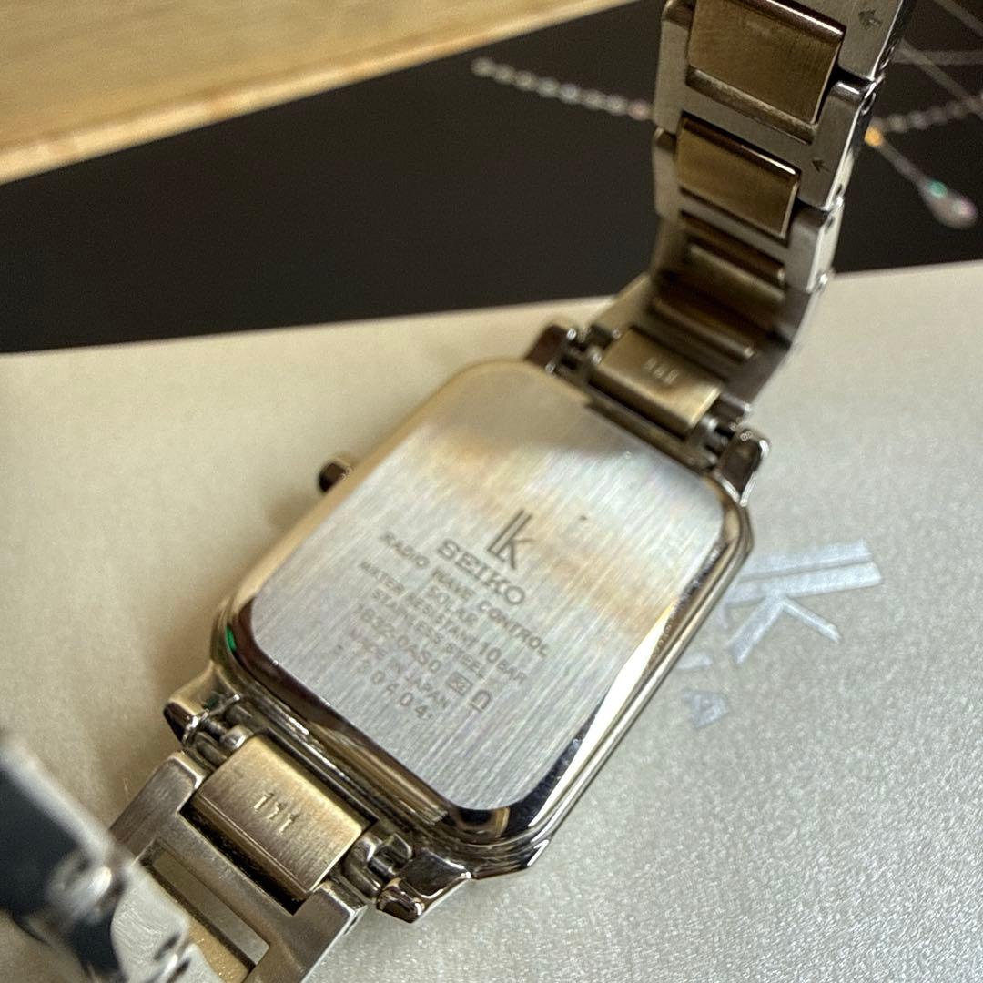 腕時計 SEIKO セイコー ルキア 1B32 電波ソーラー SSVW194