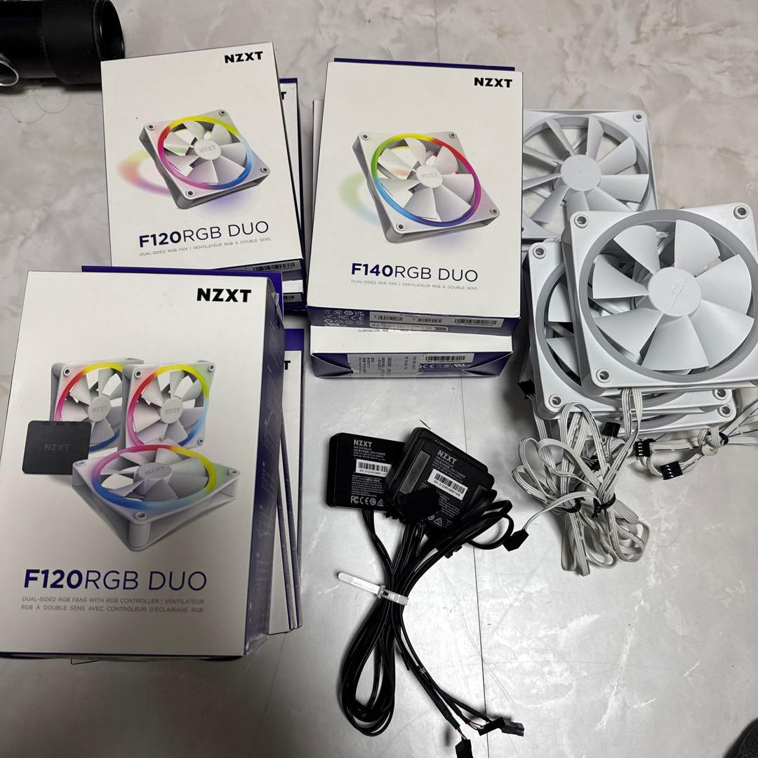 NZXT F120 RGB DUO & F140 RGB DUOファンセット