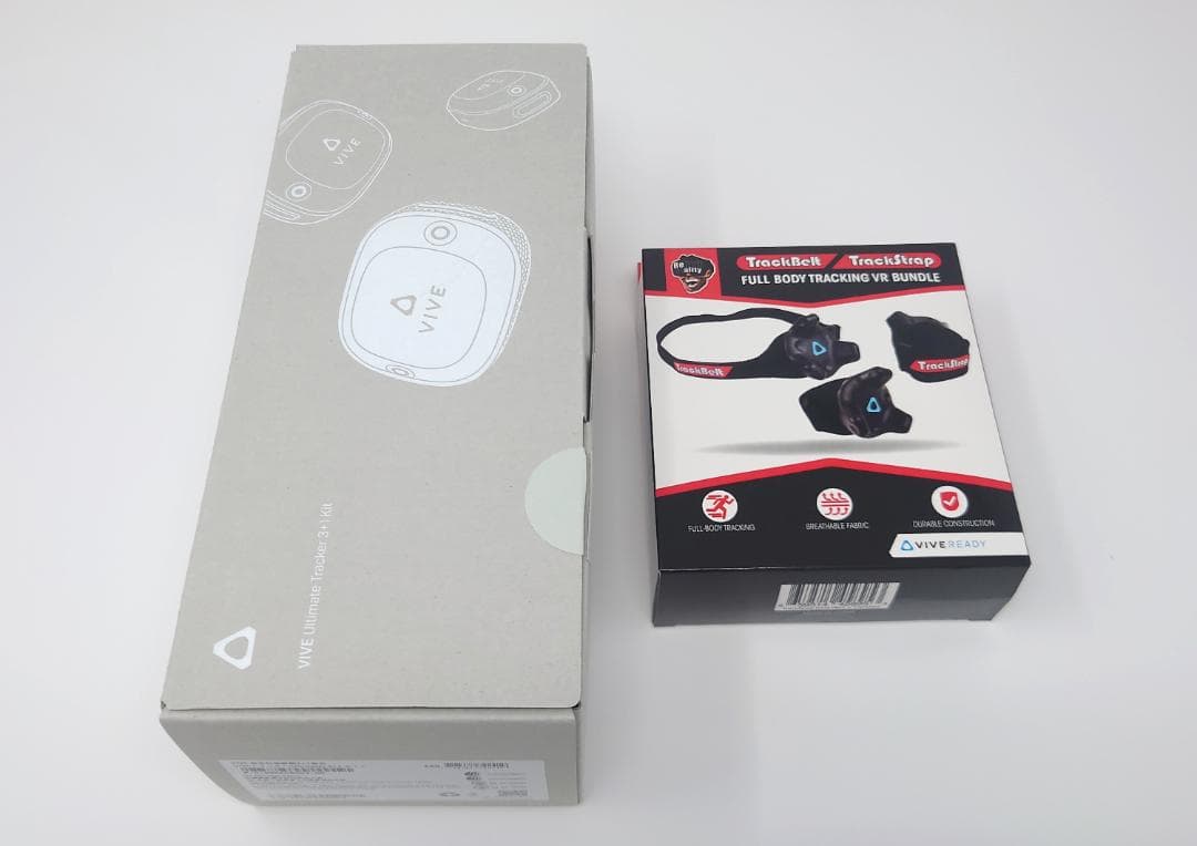 【美品】Vive Ultimate Tracker 3＋1セット、新品ベルト付き
