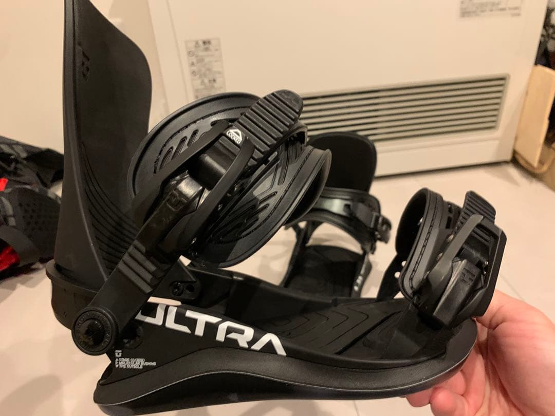 美品　レディースUNION ULTRA ビンディング ブラック　23-24モデル