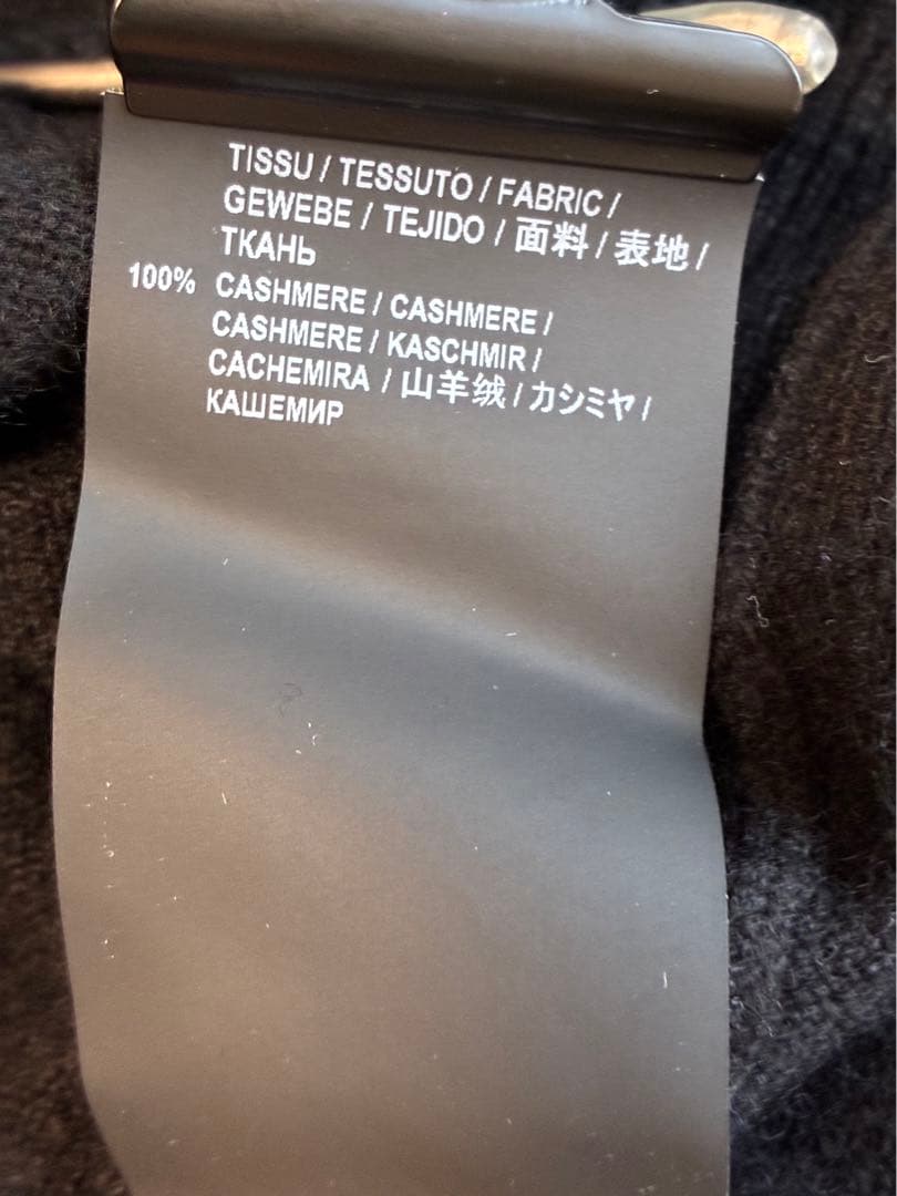 SAINT LAURENT サンローラン カシミヤ100%長袖セーター XS