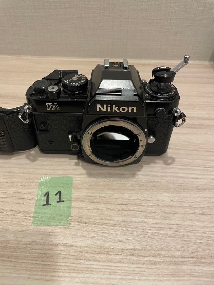 Nikon FA ボディ黒 ブラック 一眼レフ mf-16 データバック付