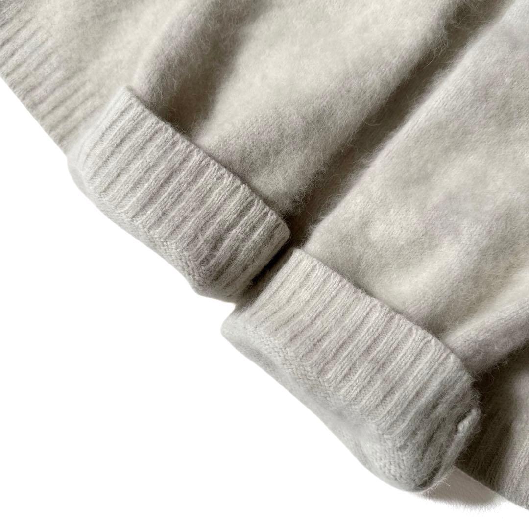 Plage ふわふわ2wayVネックニットプルオーバー　軽量 ニュアンスカラー